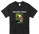 Custom Gildan 100% Cotton Black T-Shirt