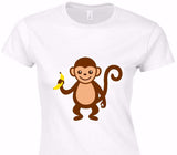 Custom Womens Soft Style 100% Cotton White T-Shirt