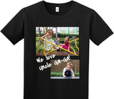 Custom Adult Soft Style 100% Cotton Black T-Shirt