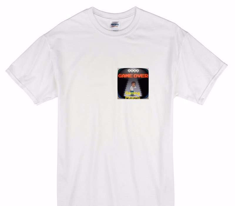 Custom Gildan 100% Cotton White T-Shirt
