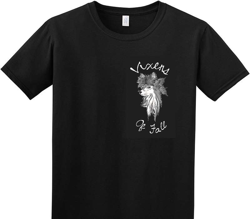 Custom Adult Soft Style 100% Cotton Black T-Shirt