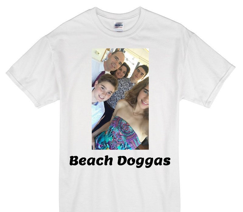 Custom Gildan 100% Cotton White T-Shirt