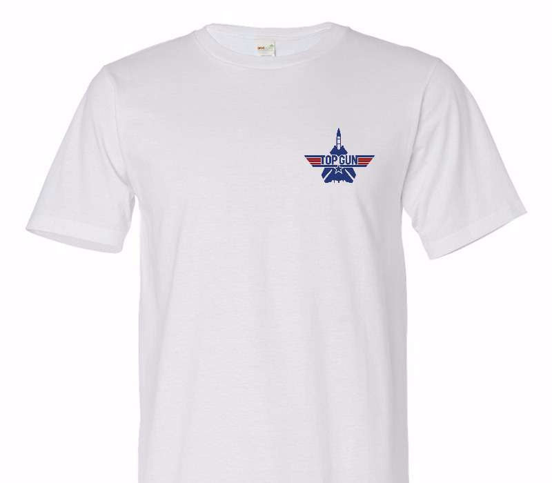 Custom Adult 100% Organic Cotton White T-Shirt