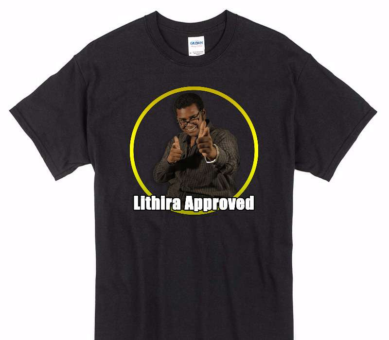 Custom Gildan 100% Cotton Black T-Shirt