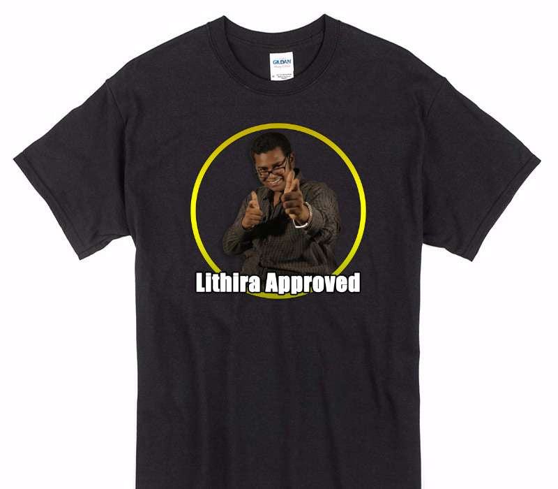 Custom Gildan 100% Cotton Black T-Shirt