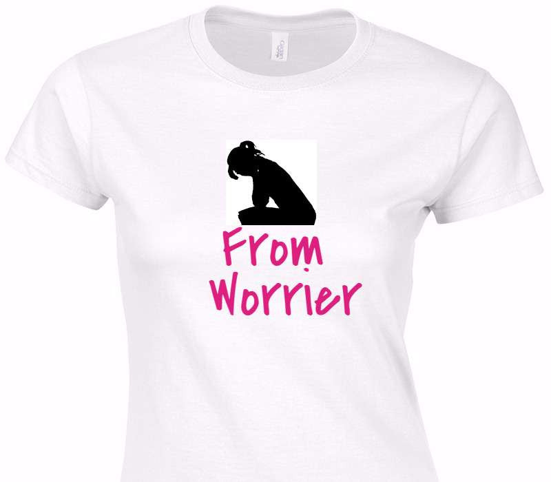 Custom Womens Soft Style 100% Cotton White T-Shirt