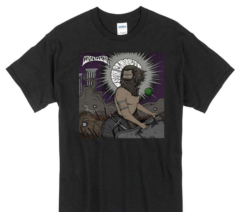 Custom Gildan 100% Cotton Black T-Shirt