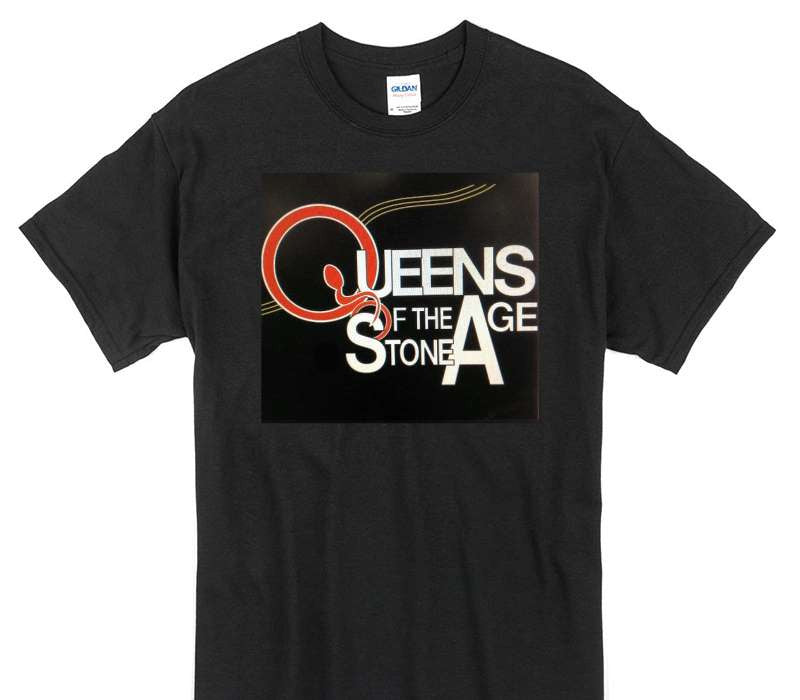Custom Gildan 100% Cotton Black T-Shirt