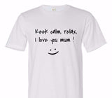 Custom Adult 100% Organic Cotton White T-Shirt