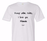 Custom Adult 100% Organic Cotton White T-Shirt