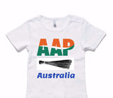 Custom AS Colour White Baby T-Shirt