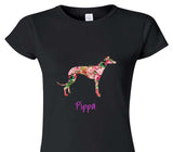 Custom Womens Soft Style 100% Cotton Black T-Shirt