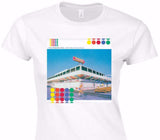 Custom Womens Soft Style 100% Cotton White T-Shirt