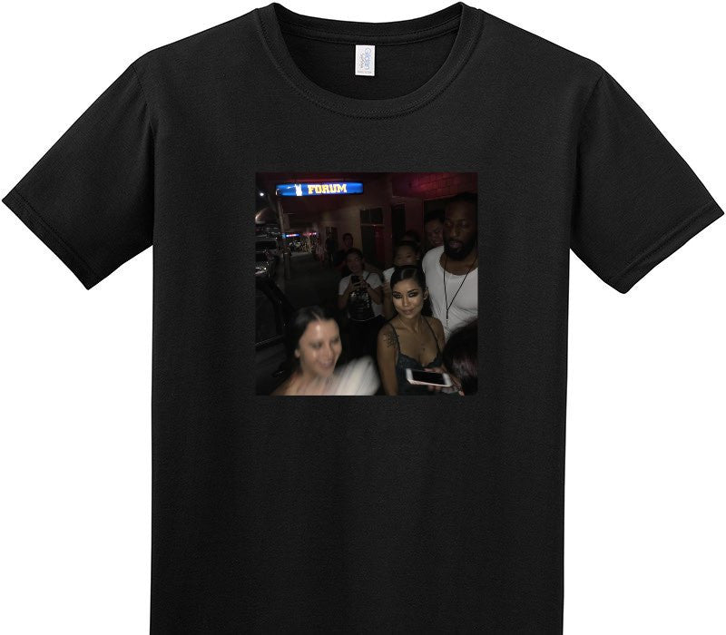 Custom Adult Soft Style 100% Cotton Black T-Shirt