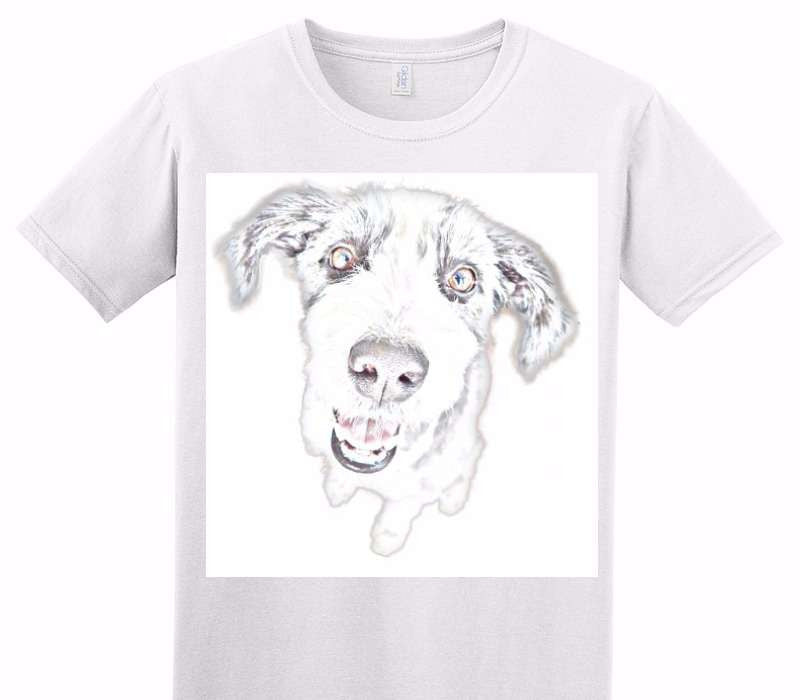 Custom Adult Soft Style 100% Cotton White T-Shirt