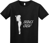 Custom Adult Soft Style 100% Cotton Black T-Shirt