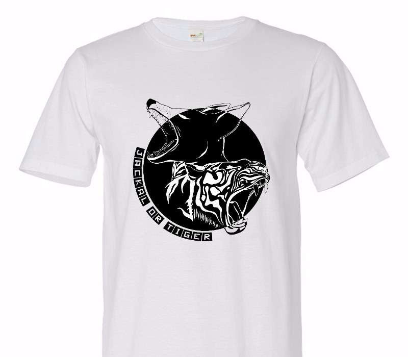 Custom Adult 100% Organic Cotton White T-Shirt
