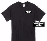 Custom Gildan 100% Cotton Black T-Shirt