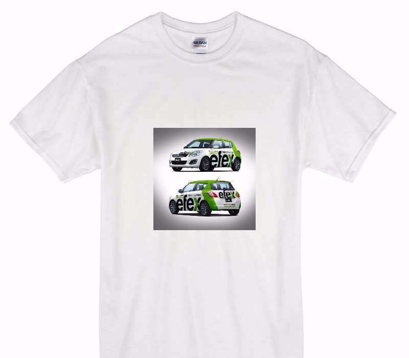 Custom Gildan 100% Cotton White T-Shirt