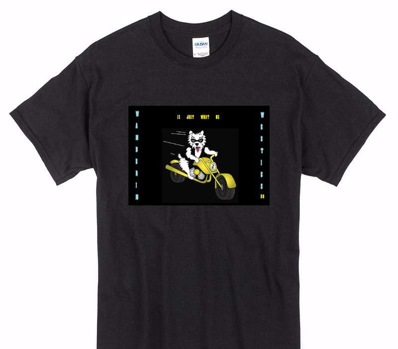Custom Gildan 100% Cotton Black T-Shirt