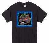 Custom Gildan 100% Cotton Black T-Shirt
