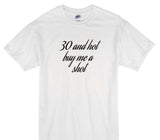 Custom Gildan 100% Cotton White T-Shirt