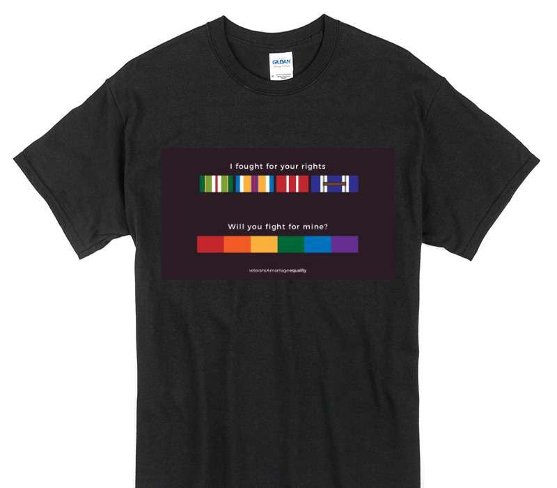 Custom Gildan 100% Cotton Black T-Shirt