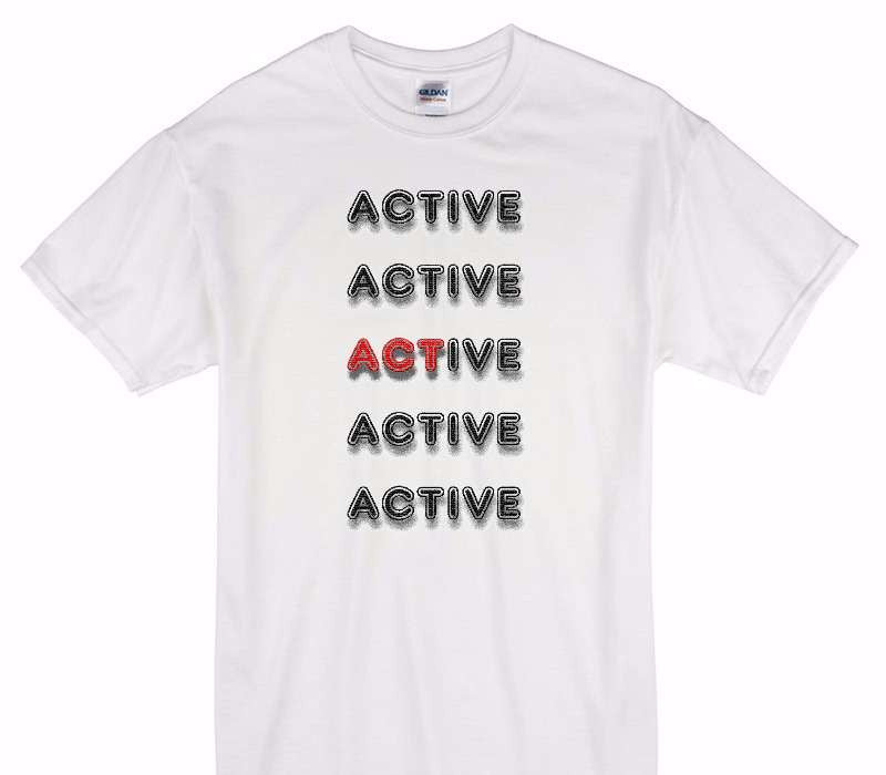 Custom Gildan 100% Cotton White T-Shirt
