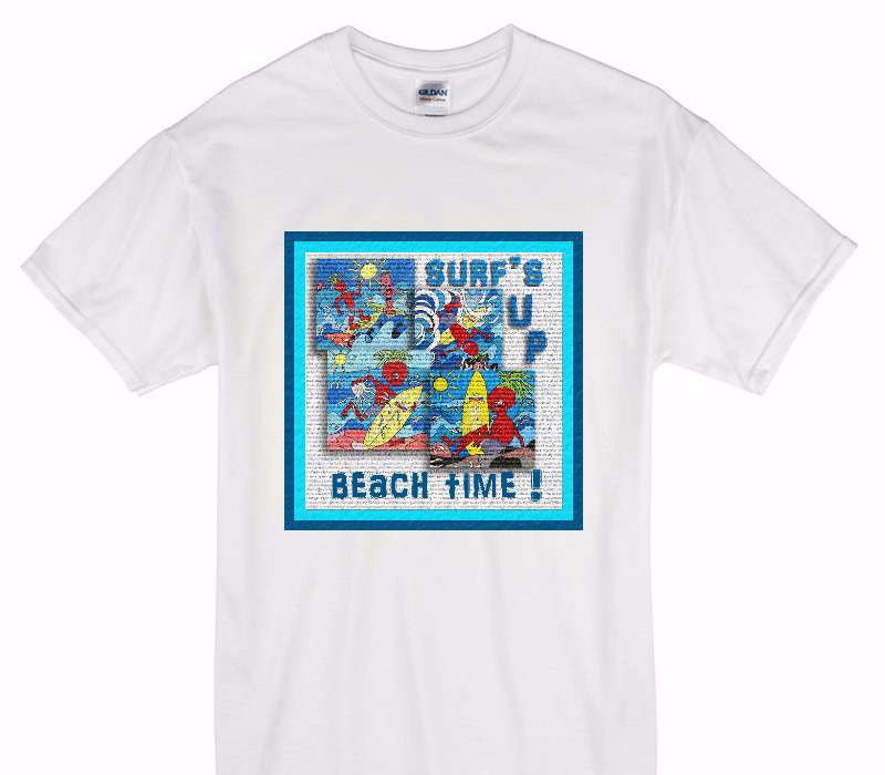 Custom Gildan 100% Cotton White T-Shirt