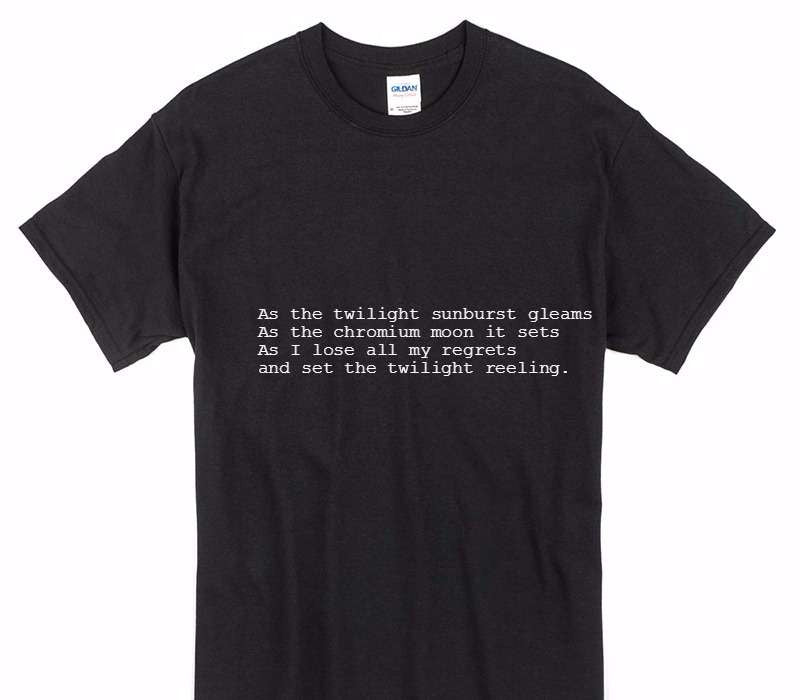 Custom Gildan 100% Cotton Black T-Shirt