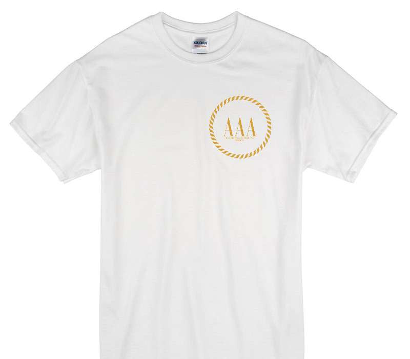 Custom Gildan 100% Cotton White T-Shirt