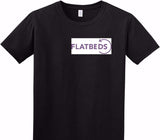 Custom Adult Soft Style 100% Cotton Black T-Shirt