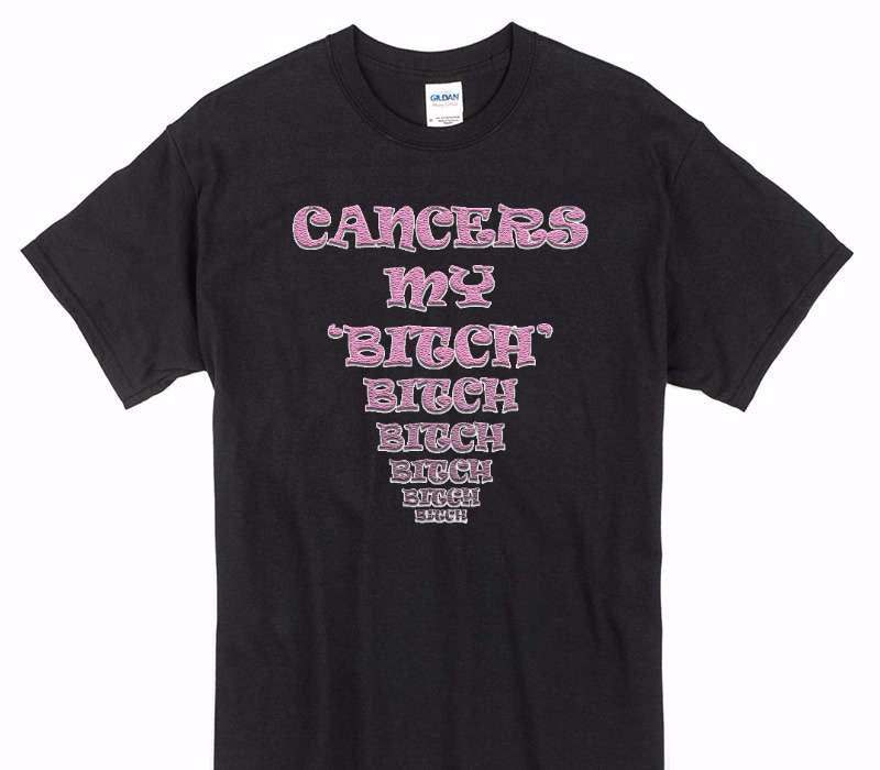 Custom Gildan 100% Cotton Black T-Shirt
