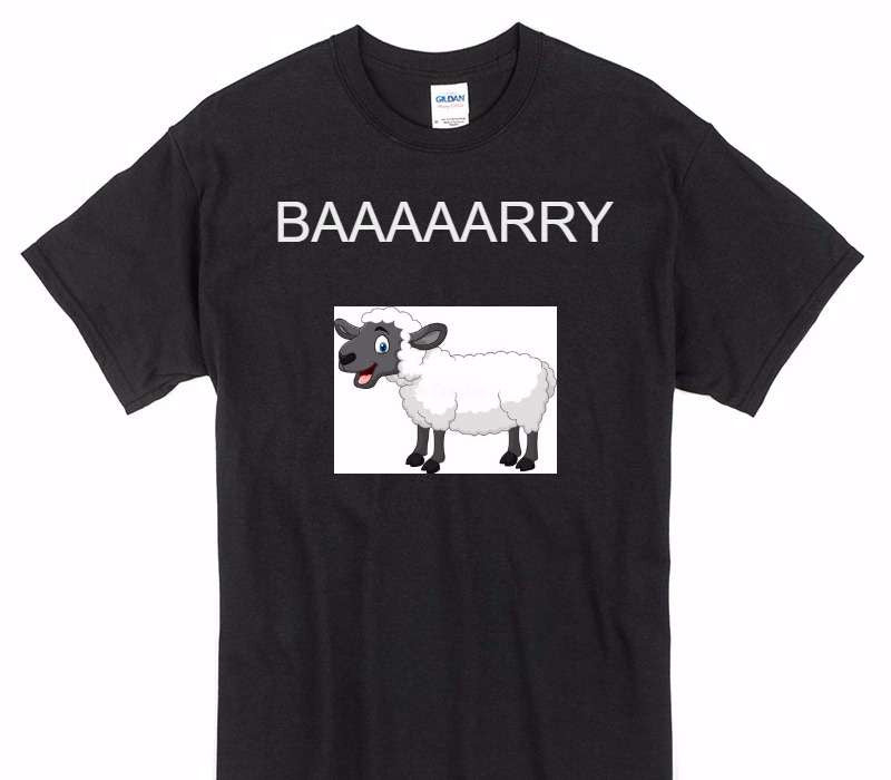 Custom Gildan 100% Cotton Black T-Shirt