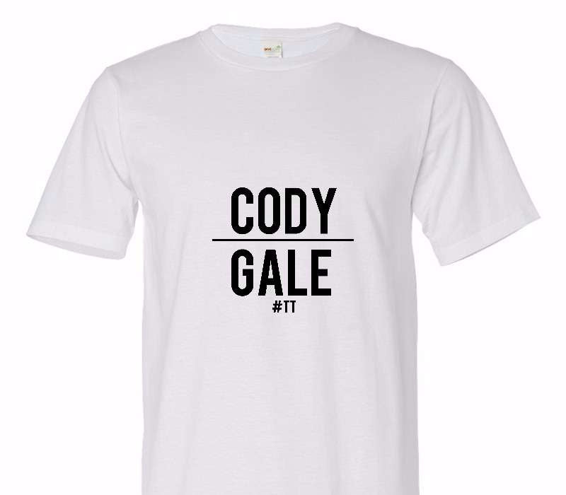 Custom Adult 100% Organic Cotton White T-Shirt