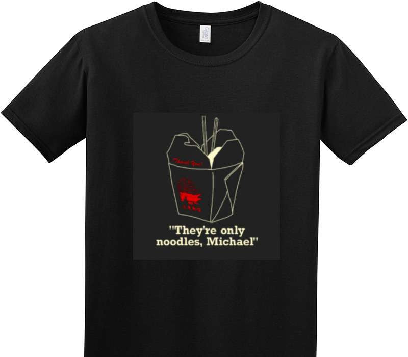 Custom Adult Soft Style 100% Cotton Black T-Shirt