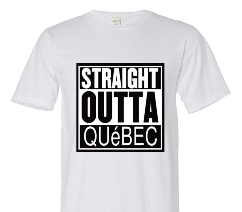 Custom Adult 100% Organic Cotton White T-Shirt