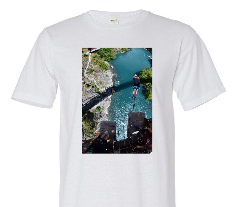 Custom Adult 100% Organic Cotton White T-Shirt