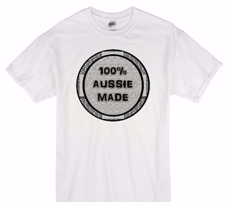 Custom Gildan 100% Cotton White T-Shirt