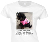 Custom Womens Soft Style 100% Cotton White T-Shirt