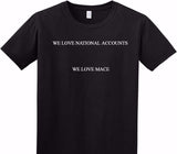 Custom Adult Soft Style 100% Cotton Black T-Shirt