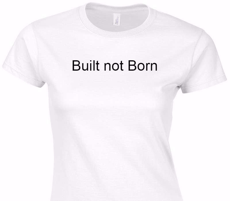 Custom Womens Soft Style 100% Cotton White T-Shirt