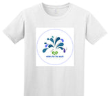 Custom Adult Soft Style 100% Cotton White T-Shirt