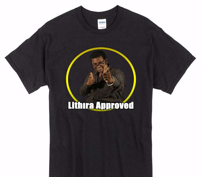 Custom Gildan 100% Cotton Black T-Shirt