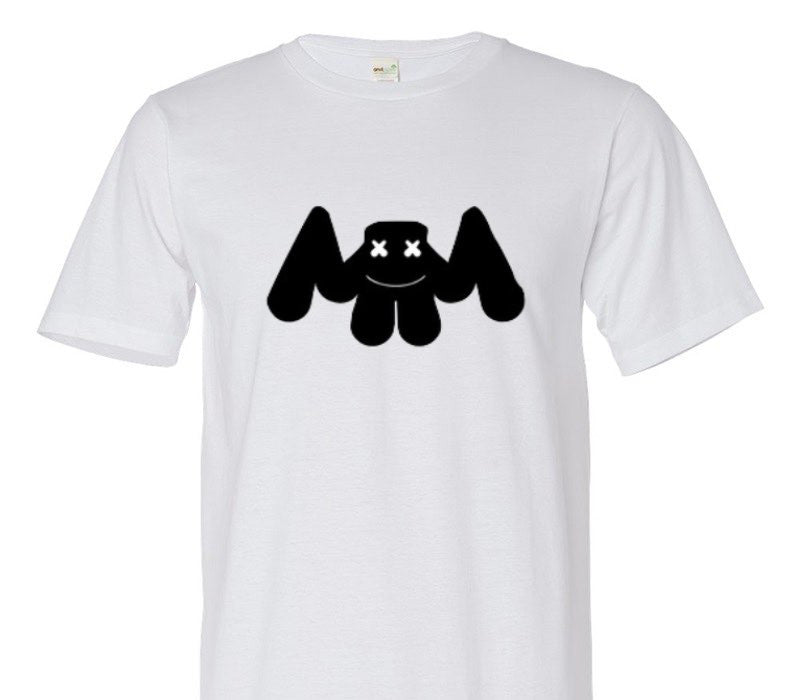 Custom Adult 100% Organic Cotton White T-Shirt