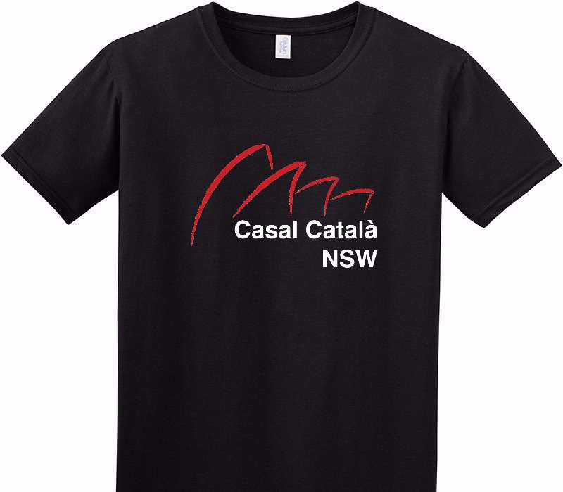 Custom Adult Soft Style 100% Cotton Black T-Shirt