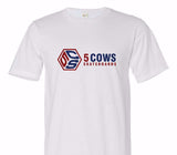 Custom Adult 100% Organic Cotton White T-Shirt