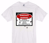 Custom Gildan 100% Cotton White T-Shirt