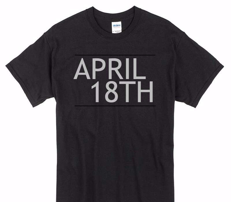Custom Gildan 100% Cotton Black T-Shirt