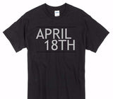 Custom Gildan 100% Cotton Black T-Shirt